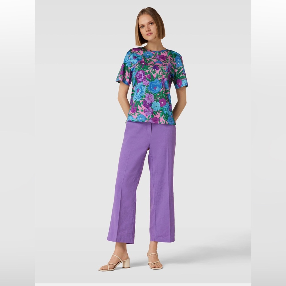 Brand new Max mara met all-over mother, model “DULA” in groen